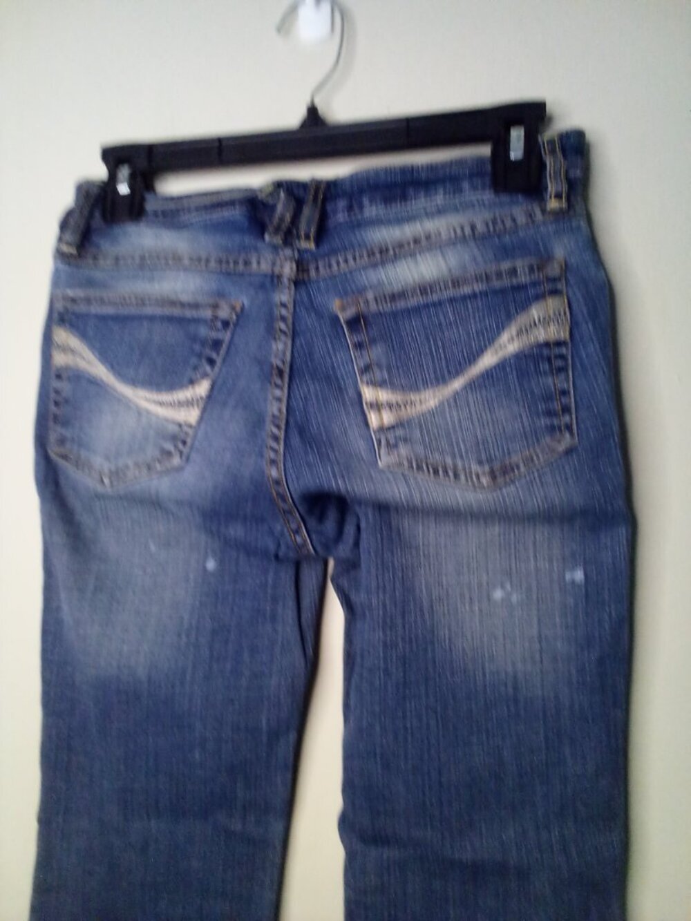 Southpole Jeans Women Juniors 5 Bootcut Y2K Patches Embellished Blue - Picture 13 of 16